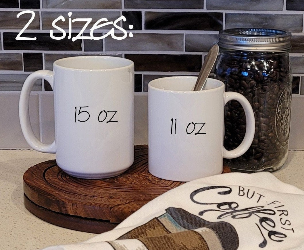 Dad. The Man. The Myth. The Legend. Coffee Mug for Dad with Abstract Art