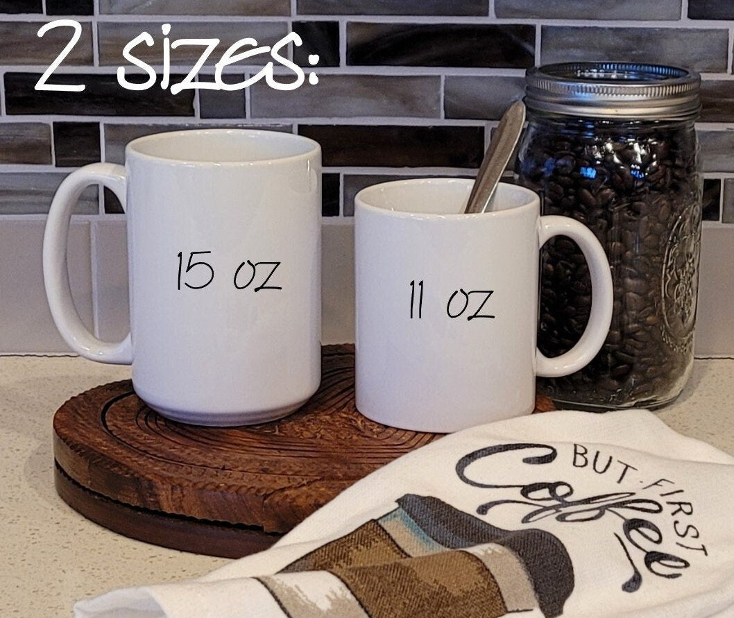 Green and Bronze Abstract Art Coffee Mugs
