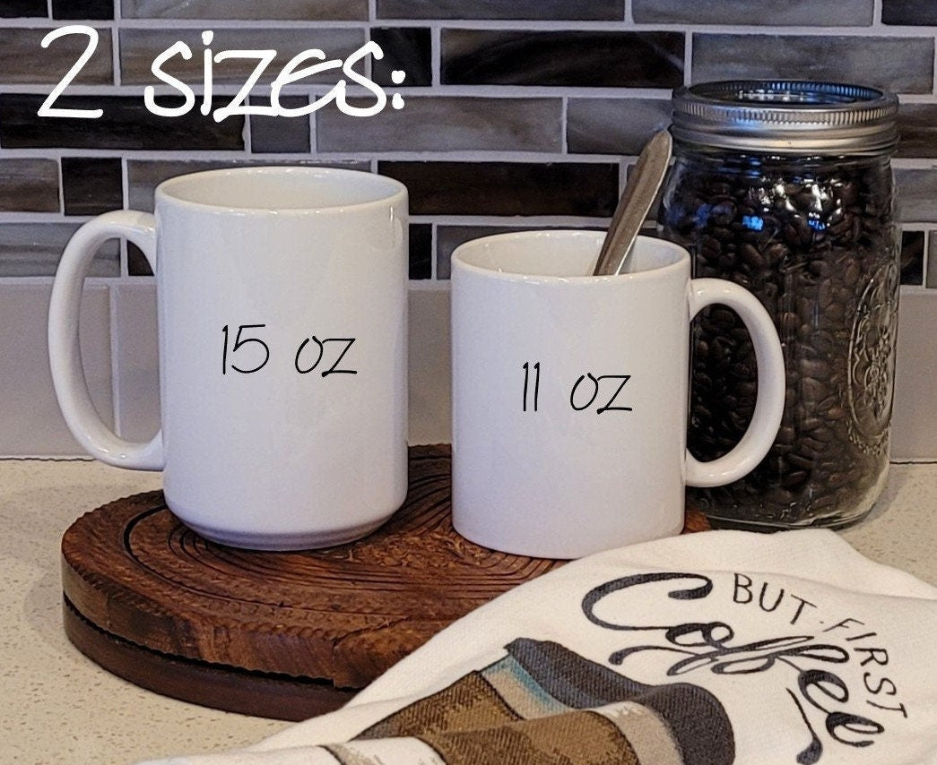 Pink Abstract Art Coffee Mugs with Hearts